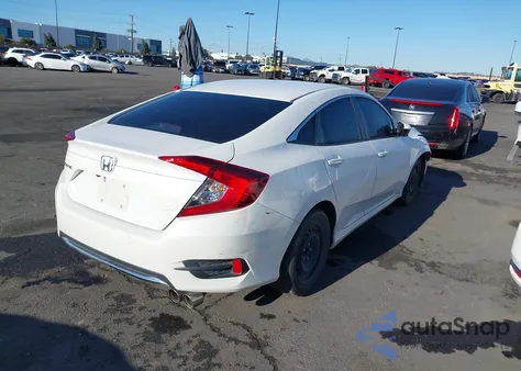 2021 Honda Civic Lx из США, поврежденный, VIN 2HGFC2F64MH536476